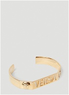 Versace - Cut-Out Logo Bracelet in Gold