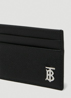 TB Monogram Cardholder in Black