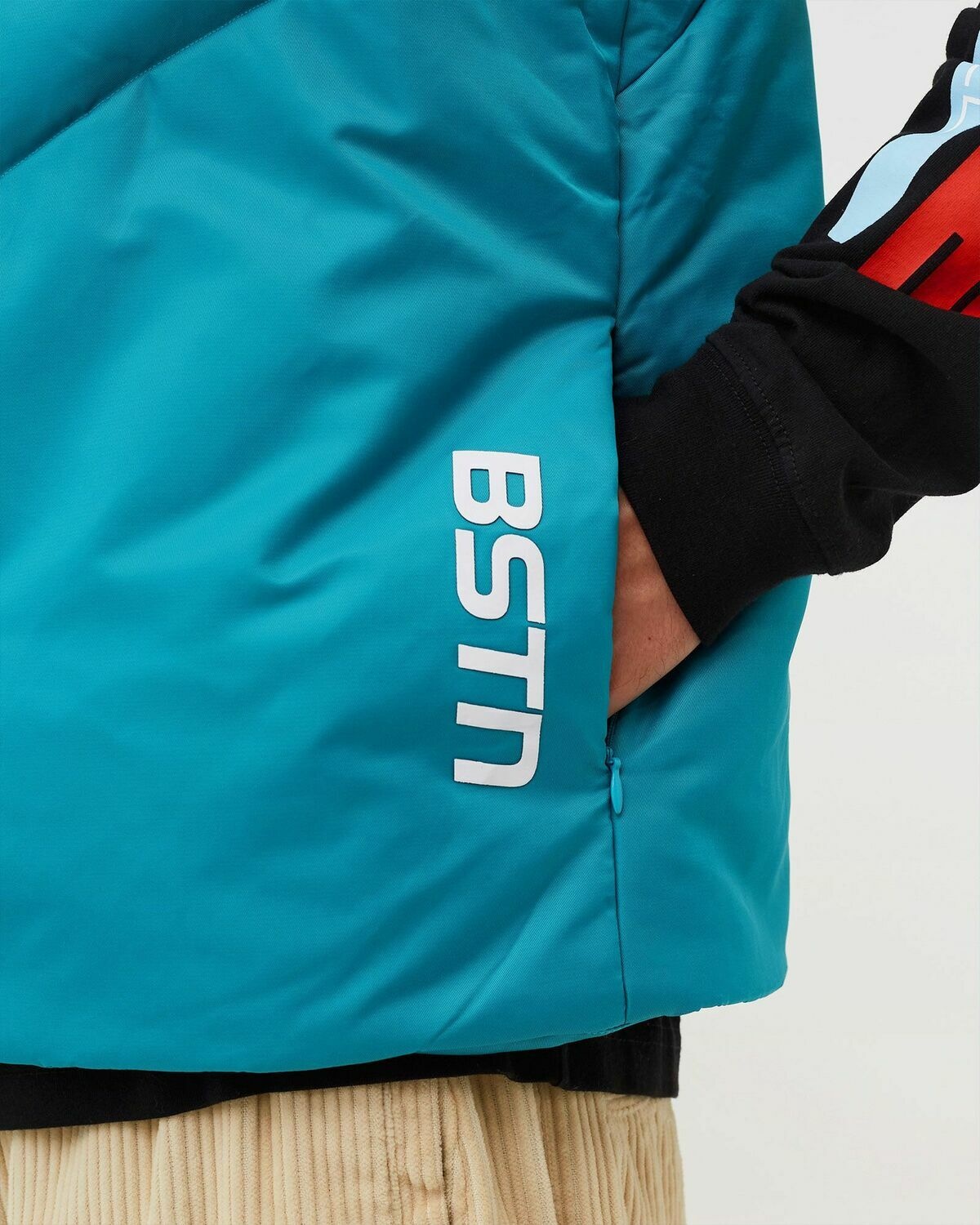 Bstn Brand Nylon Sport Vest Blue - Mens - Vests