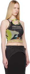 Ottolinger SSENSE Exclusive Multicolor Mesh Tank Top