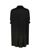 Loewe Black Satin Shirt Dress