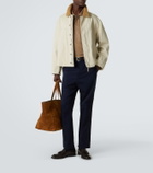 Dunhill Wool and cashmere polo shirt