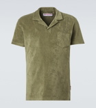 Orlebar Brown Terry cotton toweling polo shirt