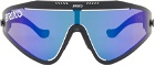 Briko Black Retrosuperfuture Edition Detector Sunglasses
