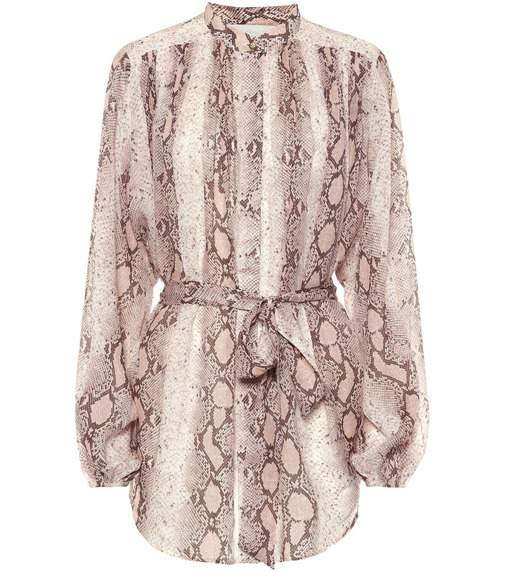 Photo: Zimmermann - Bellitude ramie blouse