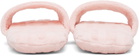 Versace Pink 'Versace Allover' Slippers
