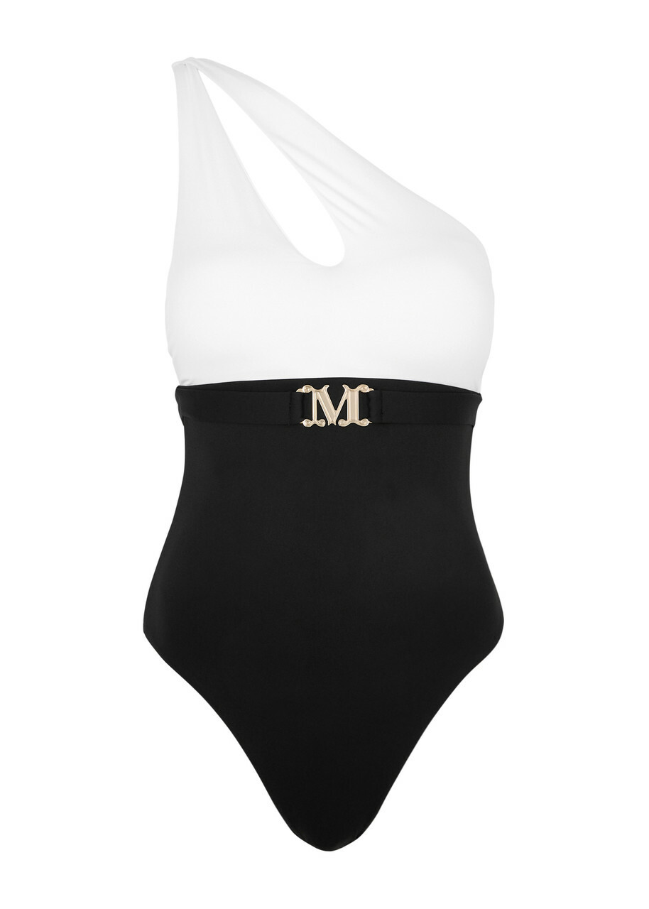 Max Mara Cleopatra カットアウト ワンピース 水着 黒 Cleopatra cutout swimsuit in black - Max Mara | Mytheresa