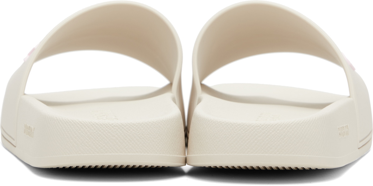 Burberry Beige Logo Slides