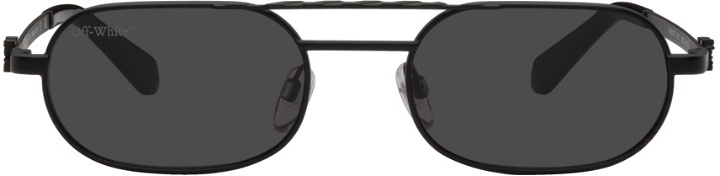 Photo: Off-White Black Baltimore Sunglasses