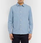 A.P.C. - David Cotton-Chambray Shirt - Blue