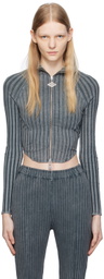 Han Kjobenhavn Gray Zip Sweater
