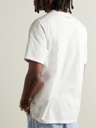 Pop Trading Company - Joost Swarte Logo-Print Cotton-Jersey T-Shirt - White