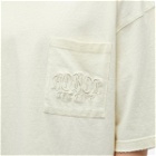 Honor the Gift Men's Embroidered Pocket T-Shirt in Bone