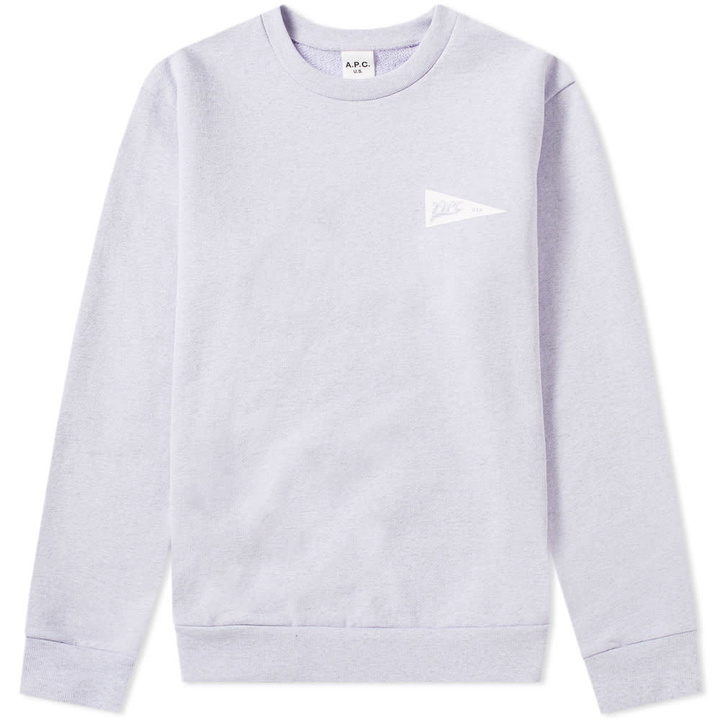 Photo: A.P.C. Rocky Flag Crew Sweat