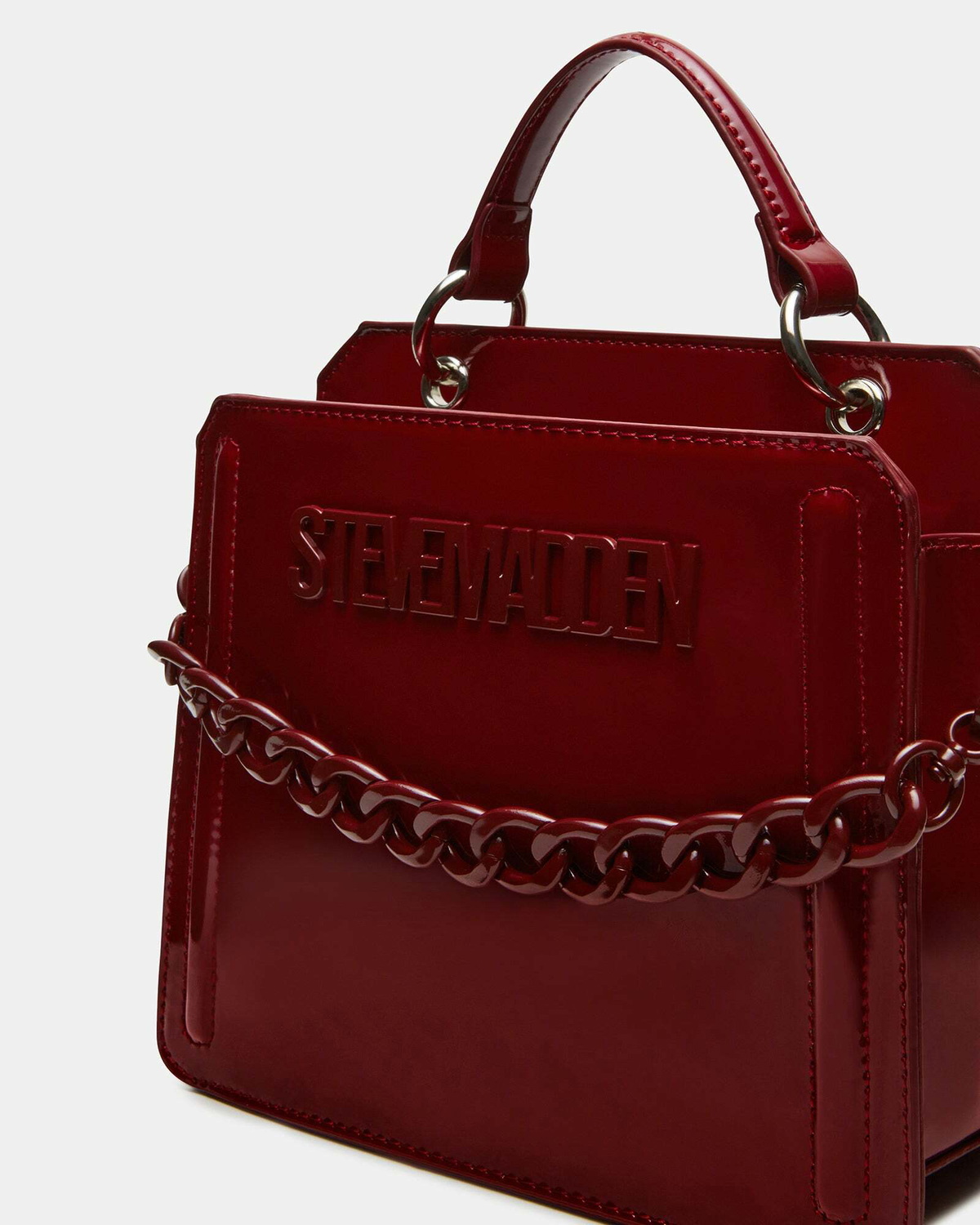 Steve Madden Bevelynr Bag in Burgundy