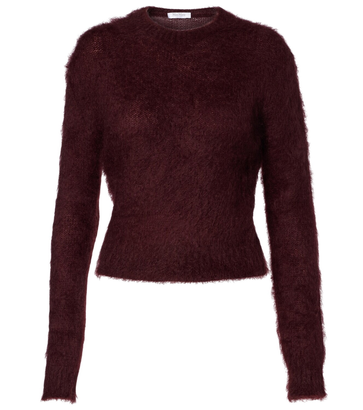 MAX MARA - Fido 1951 Flocked Wool Knit Sweater Max Mara
