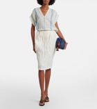 Velvet Tallula cotton jacquard top