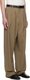 The Row Brown Rufus Trousers