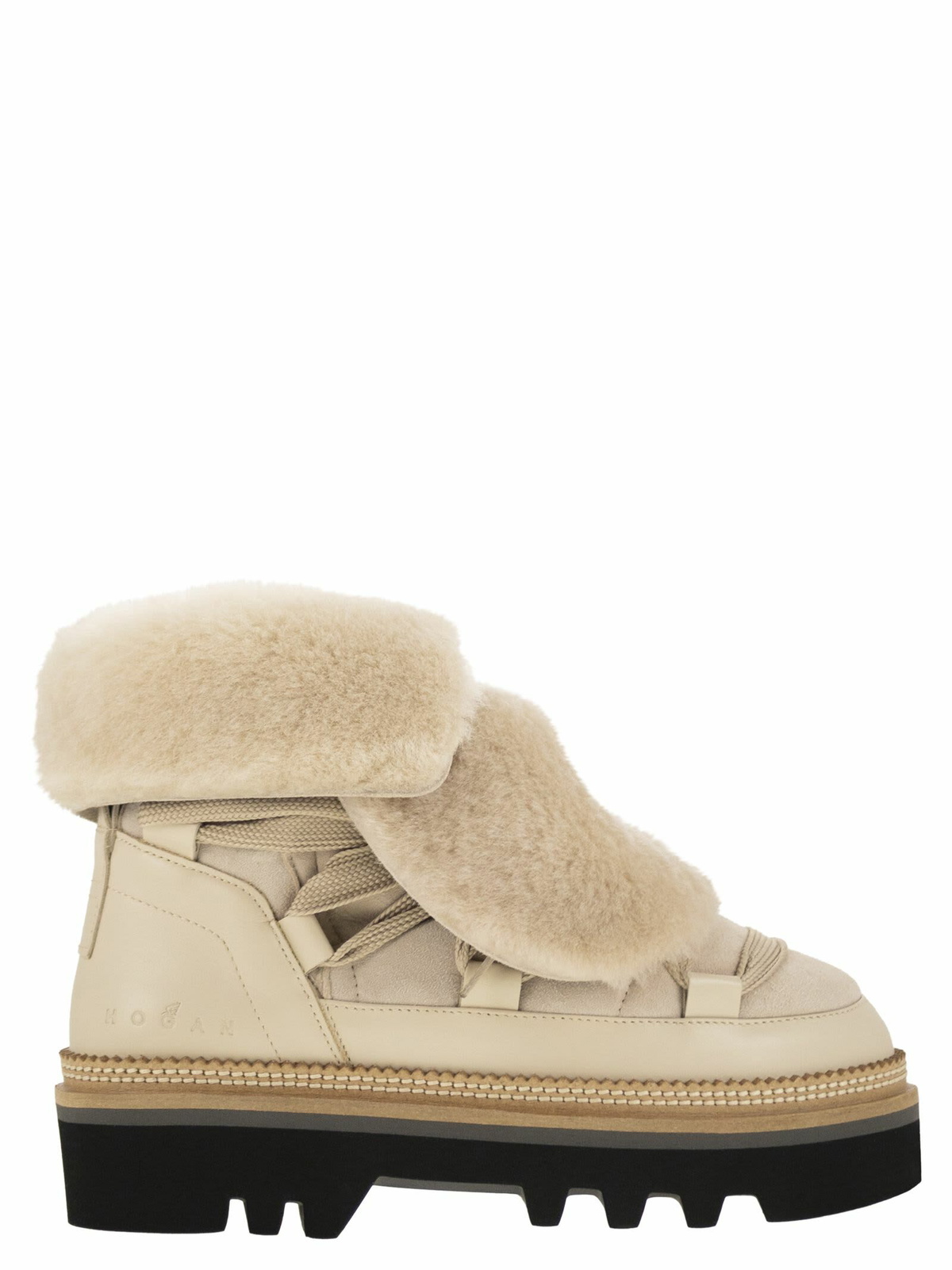 【送料&関税込】Hogan H674 - Suede Lace-up Boot Hogan H674 - Suede Lace-up Boot | italist