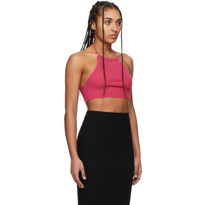 giu giu Pink Halter Top