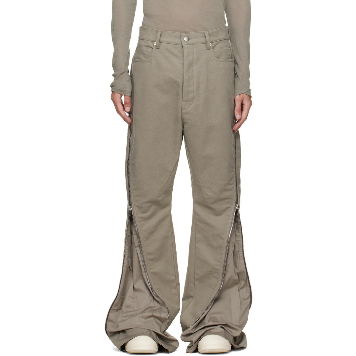 Ermenegildo Zegna Couture Compact Wool Trousers ermenegildo zegna