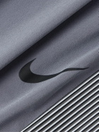Nike Running - AeroSwift Slim-Fit Tapered Panelled Dri-FIT ADV Track Pants - Gray