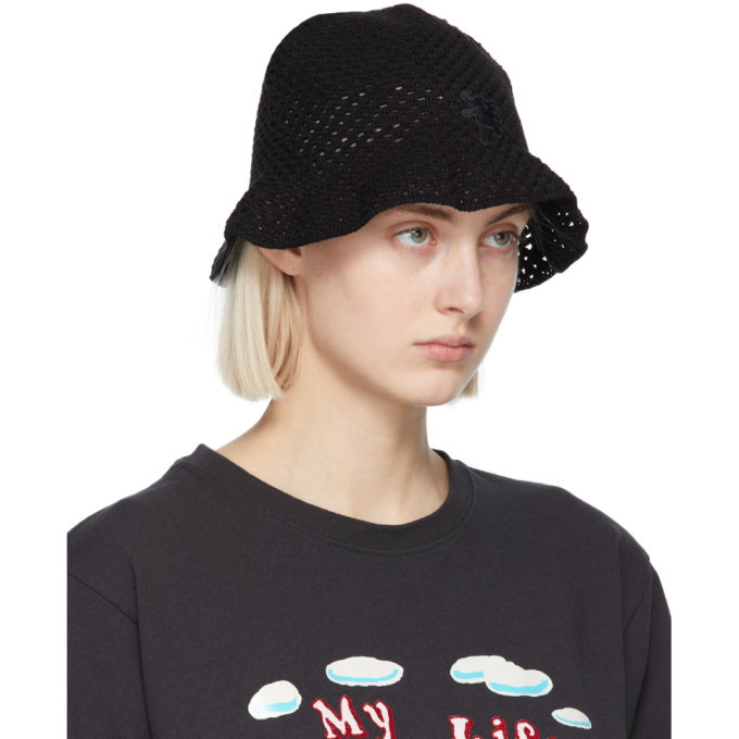 Marc Jacobs Black Heaven By Crazy Daisy Cap for Men