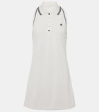 Tory Sport Cotton piqué minidress