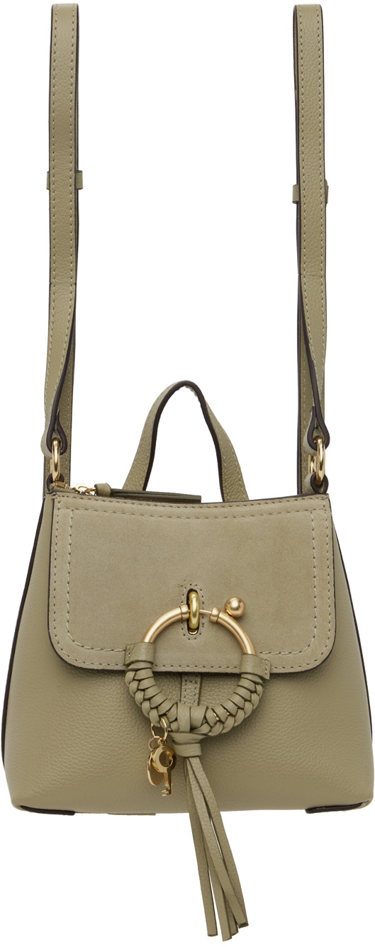 See by Chloé Taupe Joan Backpack
