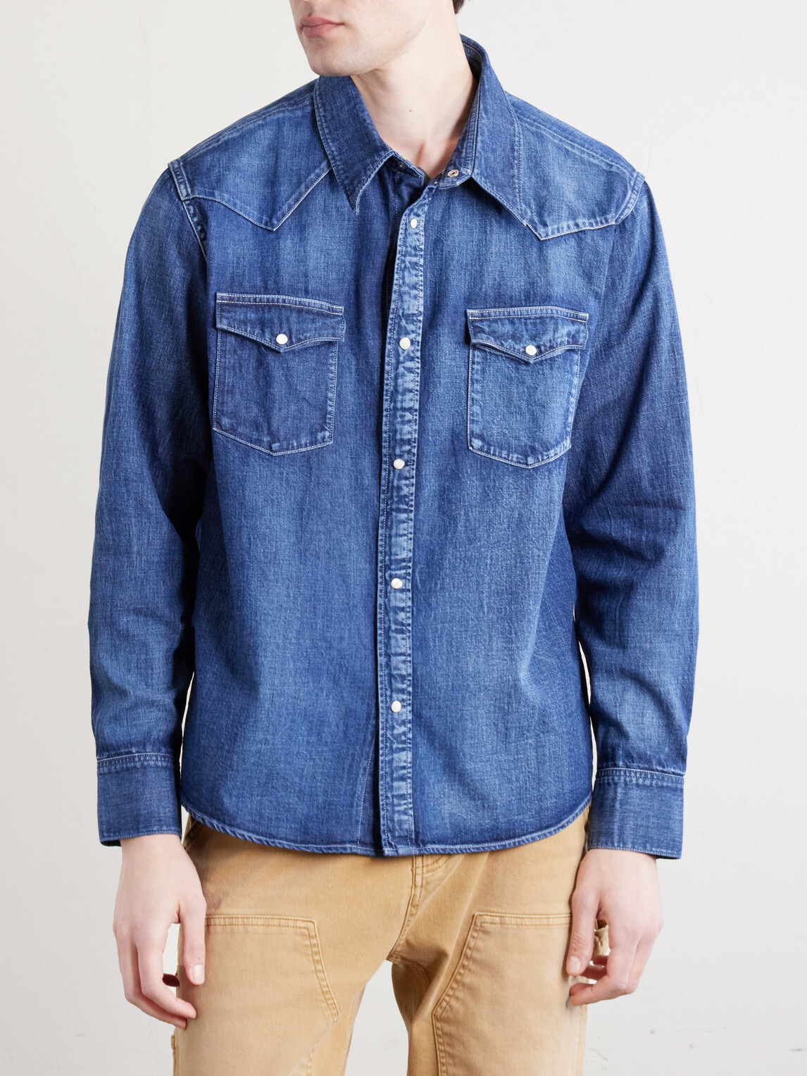Visvim - Denim Western Shirt - Blue