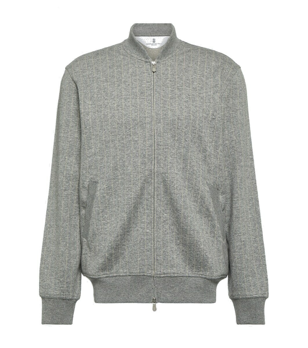Brunello Cucinelli White Cashmere Sweater main image 0