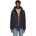 Canada Goose Navy Black Label Maitland Parka