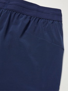 Nike Training - Tapered Mesh-Panelled Dri-FIT Yoga Sweatpants - Blue