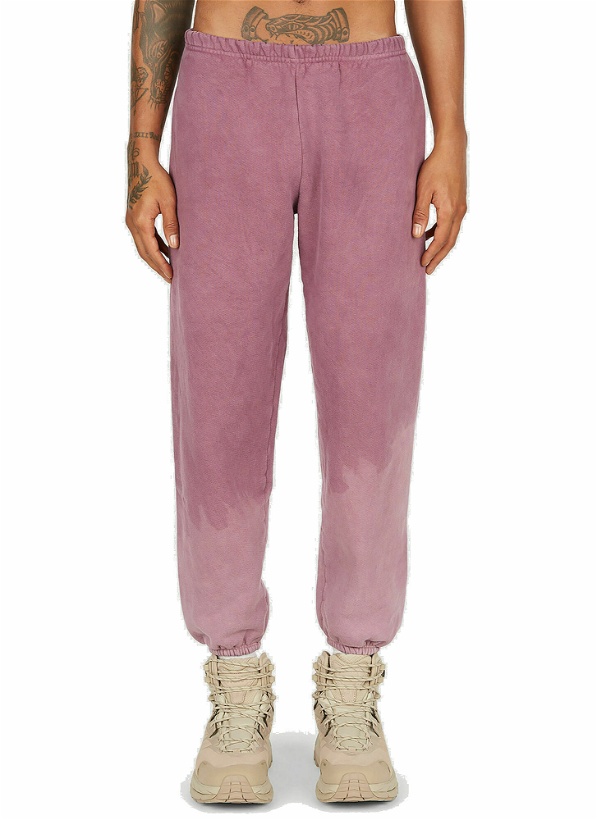 Photo: NOTSONORMAL - Gym Track Pants in Purple