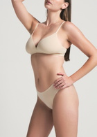 Skims Stretch-jersey Cheeky Briefs Cream