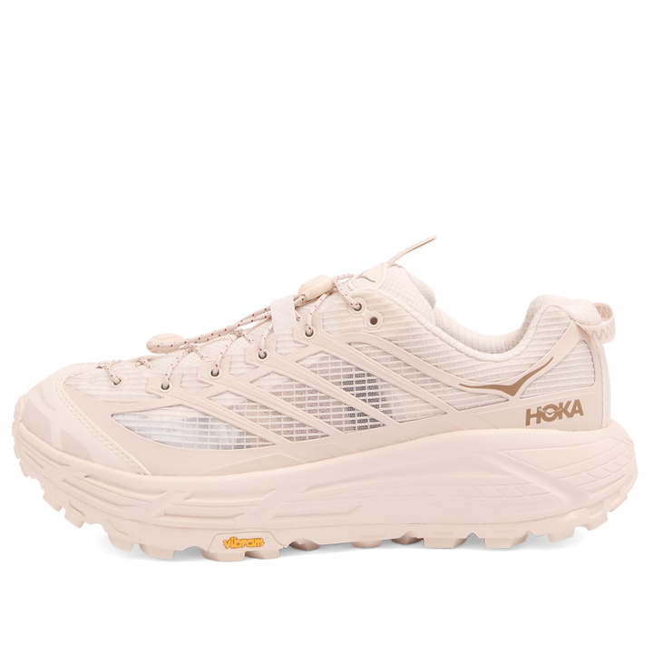 Photo: HOKA ONE ONE U Mafate Three2 Grid Sneaker in Rose Cream/Stucco
