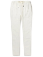 Ralph Lauren Purple label - Straight-Leg Linen Trousers - White