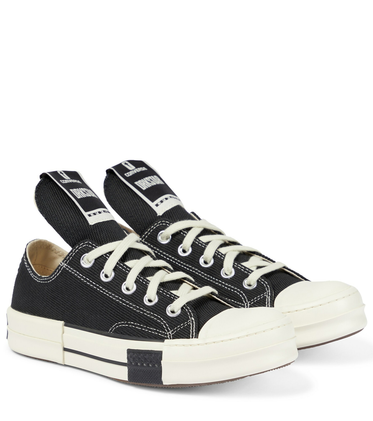 X Converse DRKSTAR Chuck 70 High Top Sneakers in White - Rick Owens
