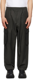 Lownn Gray Plain Cargo Pants