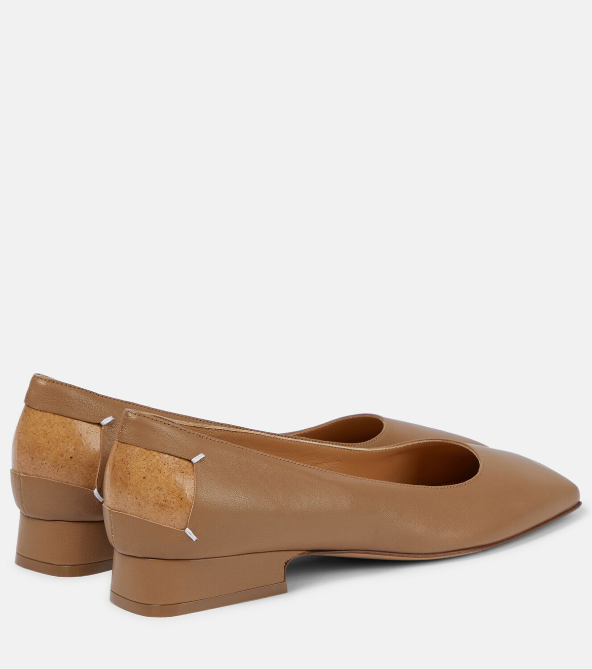 Maison Margiela - Four Stitches leather pumps