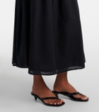 Polo Ralph Lauren Embroidered cotton voile midi dress
