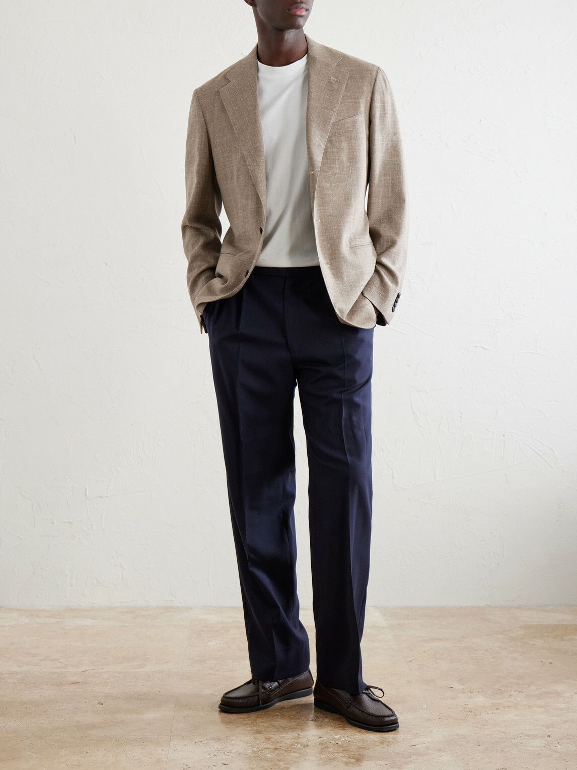 Brioni - Cotton-Jersey T-Shirt - White