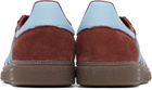 adidas Originals Brown & Blue Handball Spezial Sneakers