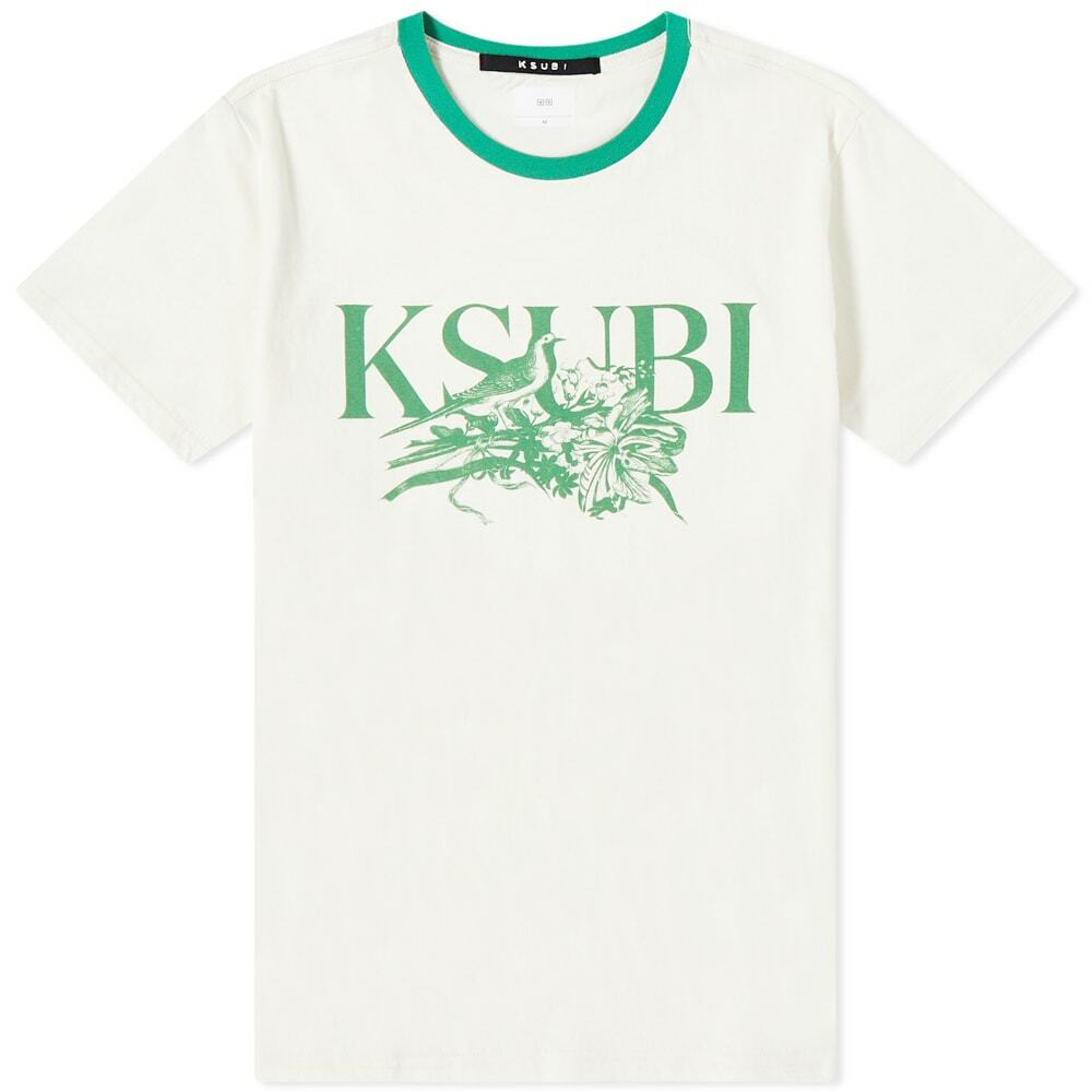 Ksubi Women's Nature Klassic Logo T-Shirt in White Ksubi