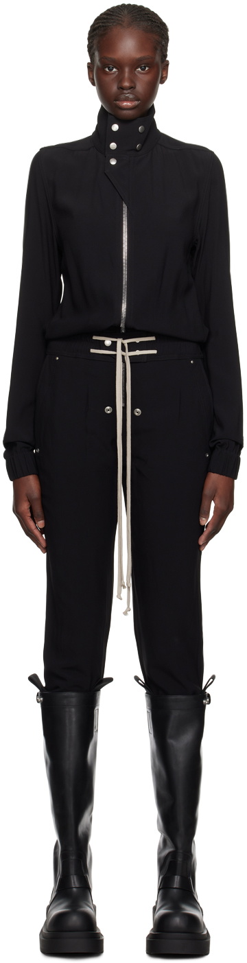 Rick Owens Black Bauhaus Jumpsuit