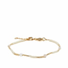 Anni Lu Women's Clemence Bracelet in Ecru 
