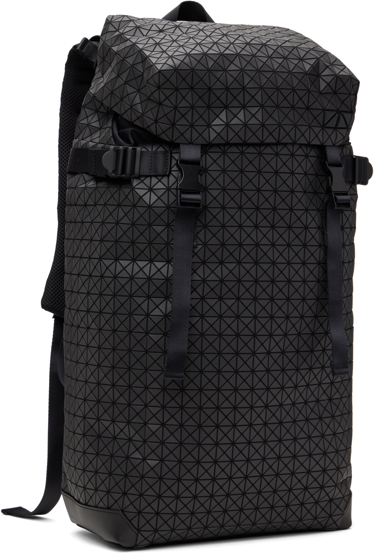 BAO BAO ISSEY MIYAKE Gunmetal Hiker Backpack Bao Bao Issey Miyake