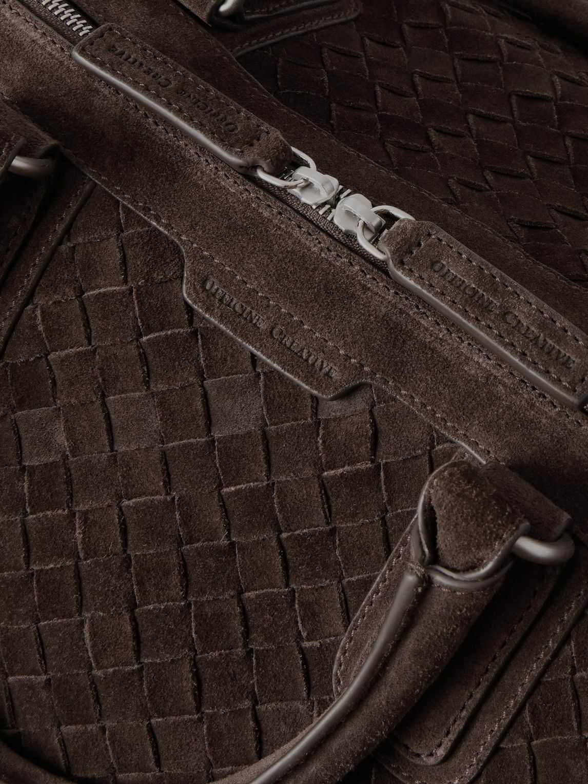 Officine Creative - Woven Suede Holdall