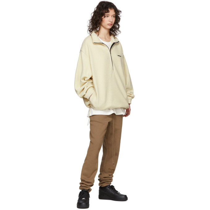 Fear of god essentials half zip pullover hot sale