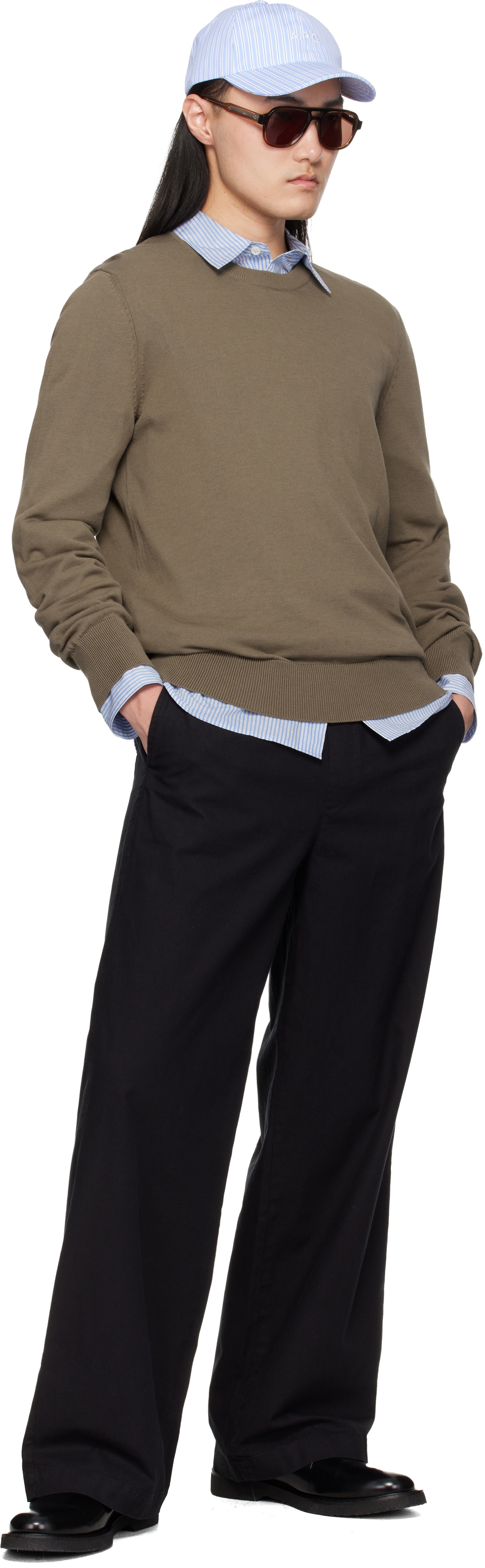 A.P.C. Black Lou Trousers